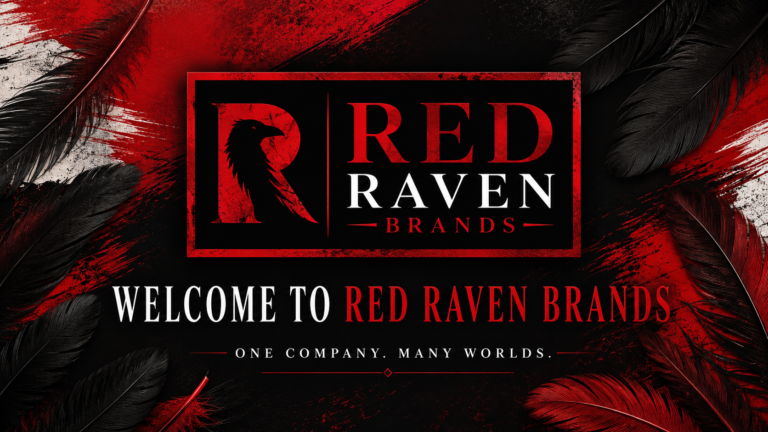 Welcome to Red Raven Brands original branded featured artwork
